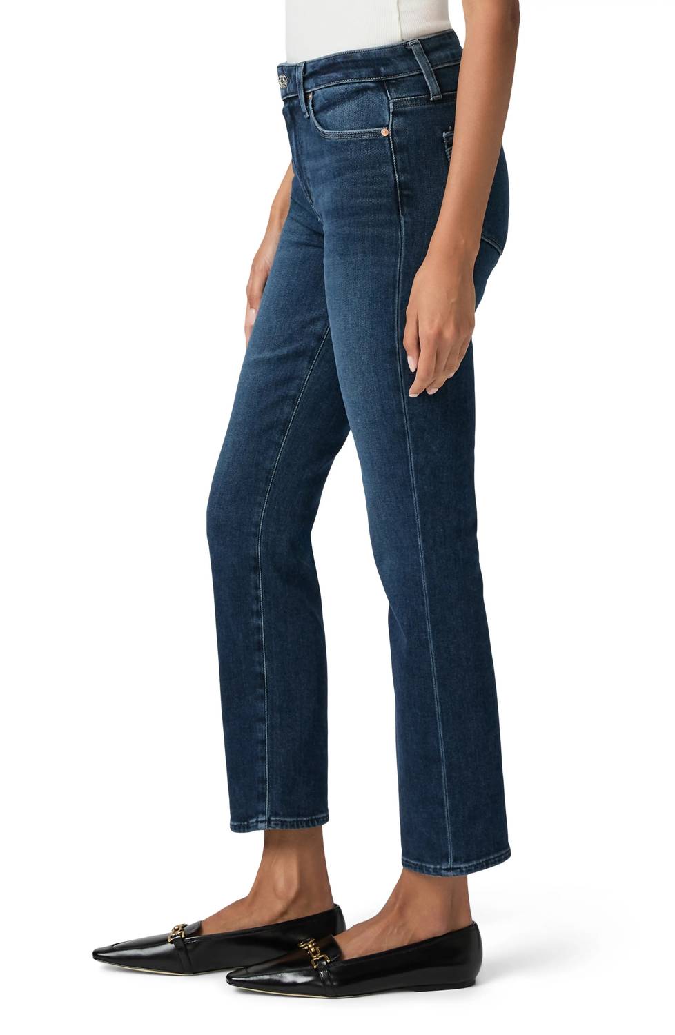 Paige Cindy High Rise Slim Ankle Jeans in reagent st - women's jeans - alternate view
