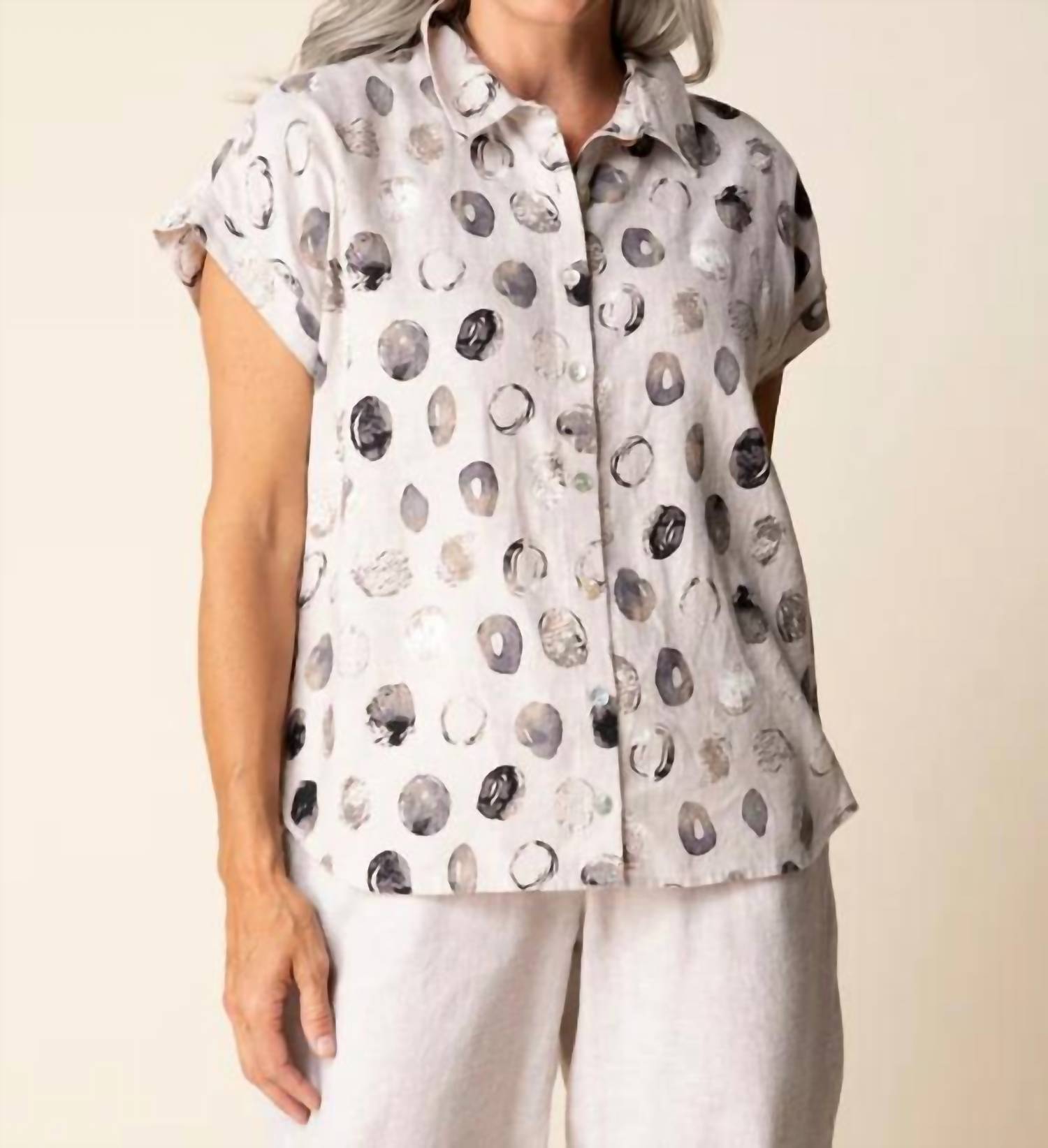 Habitat - Short Sleeve Collared Button Down Shirt