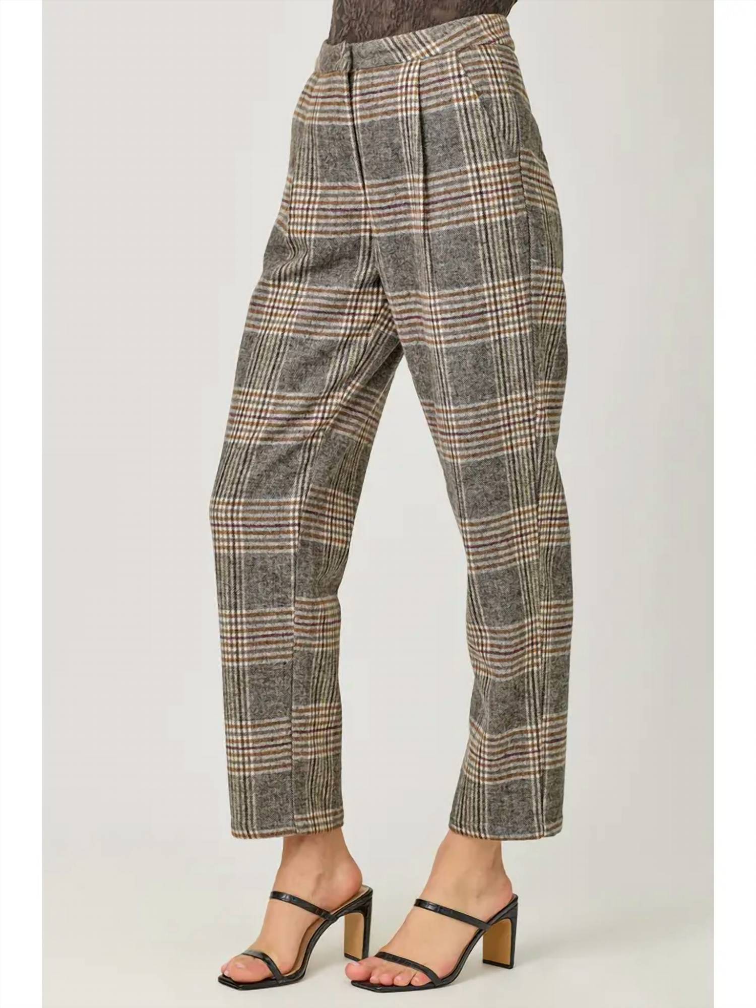 Mystree - Drew Plaid Trousers