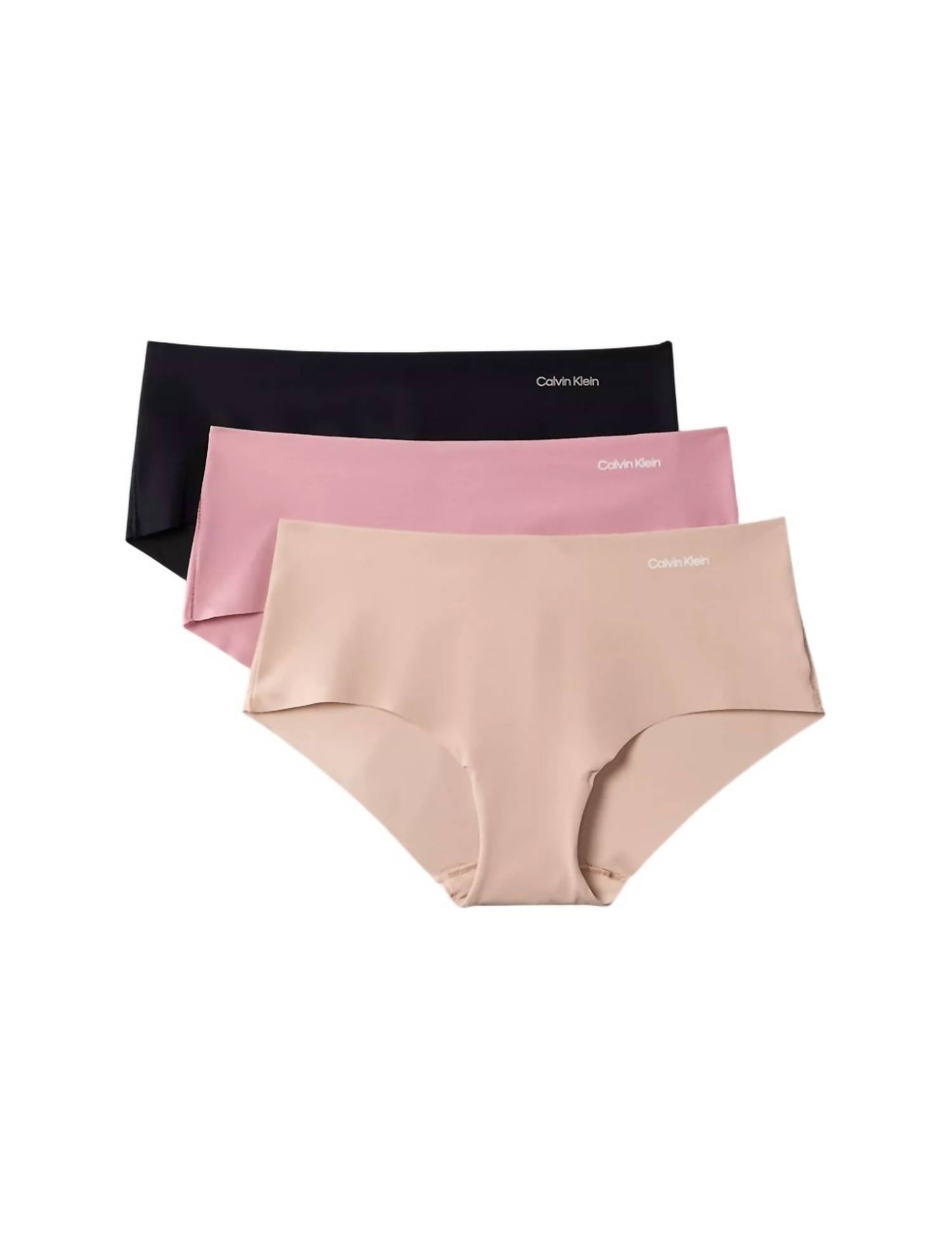 Calvin Klein - Women's Invisibles Hipster Panty - 3 Pack