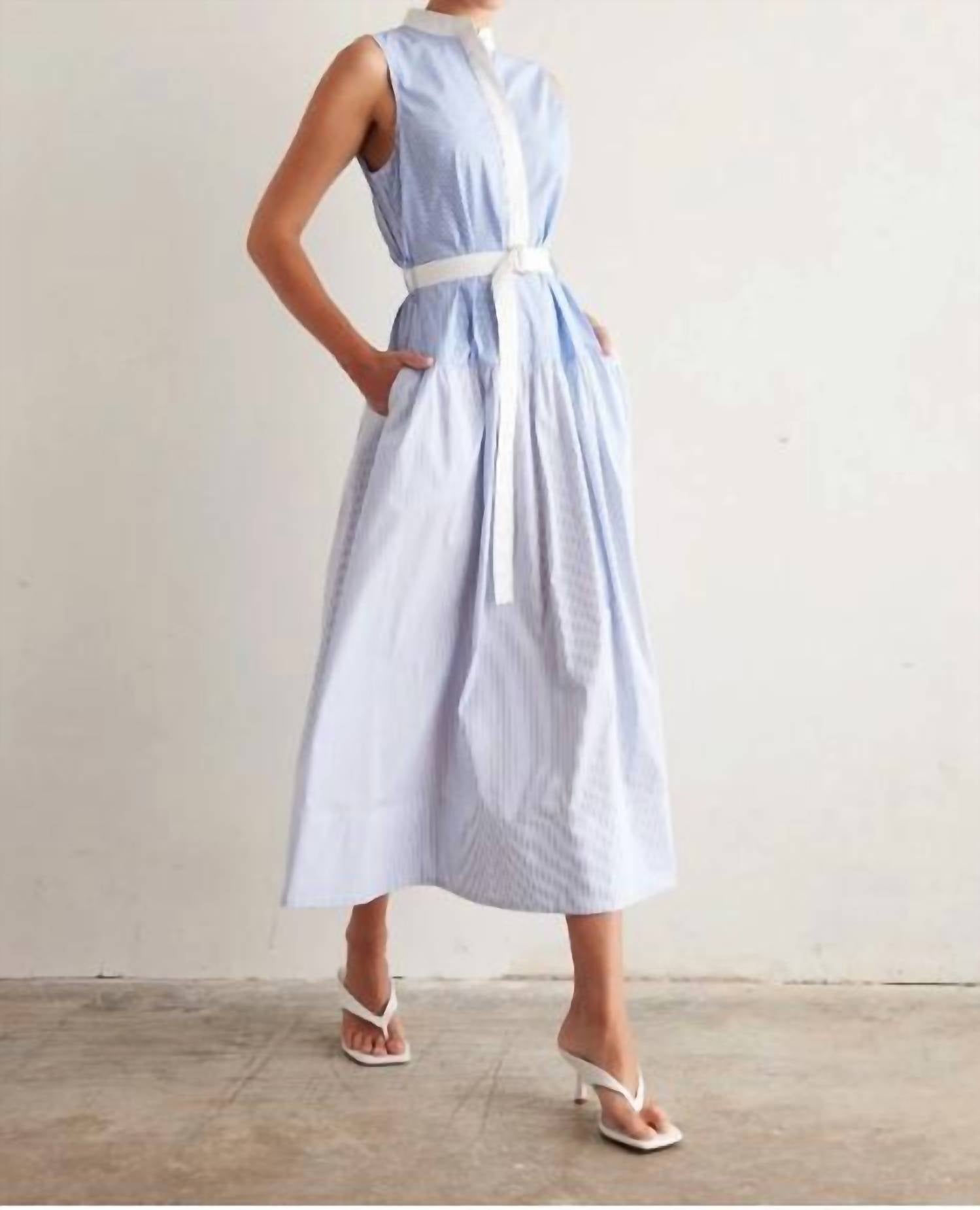 Js71 - Zelma Stripe Midi Dress