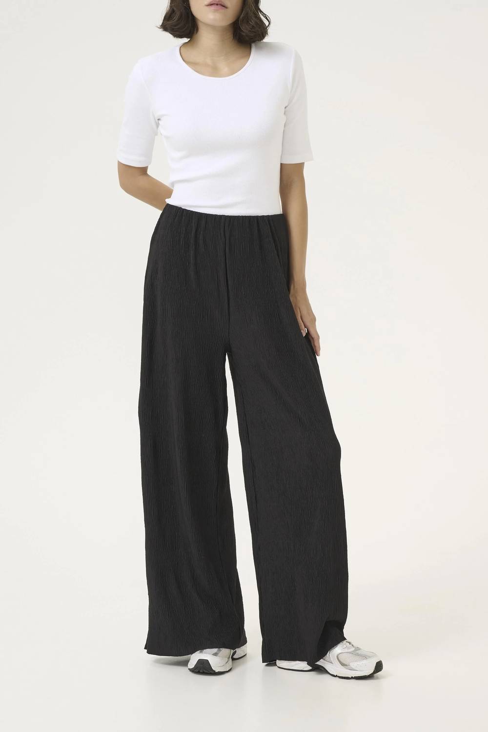 Kaffe - Kaiben Wide Legs Elastic Waist Trousers