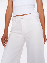 Dl1961 - Women'S - Hepburn Wide Leg Ankle Jeans
