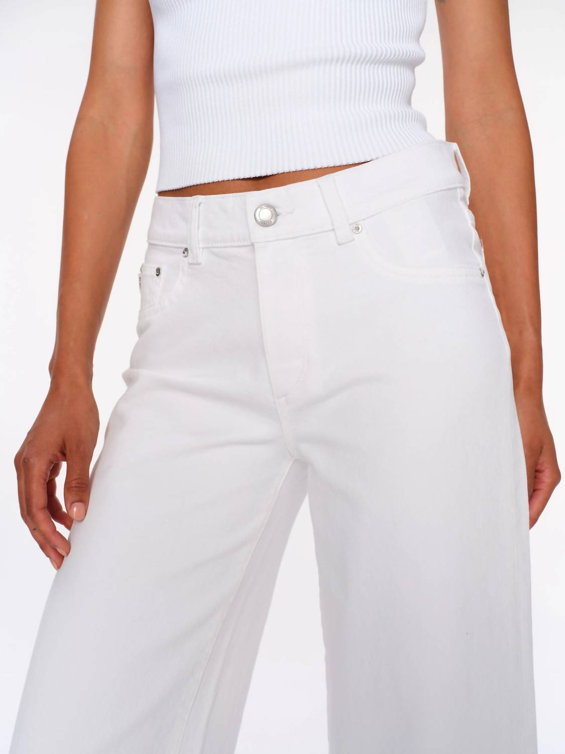 Dl1961 - Women'S - Hepburn Wide Leg Ankle Jeans
