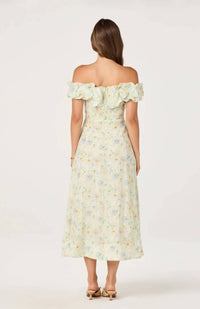 Astr - Alannah Off The Shoulder Midi Dress