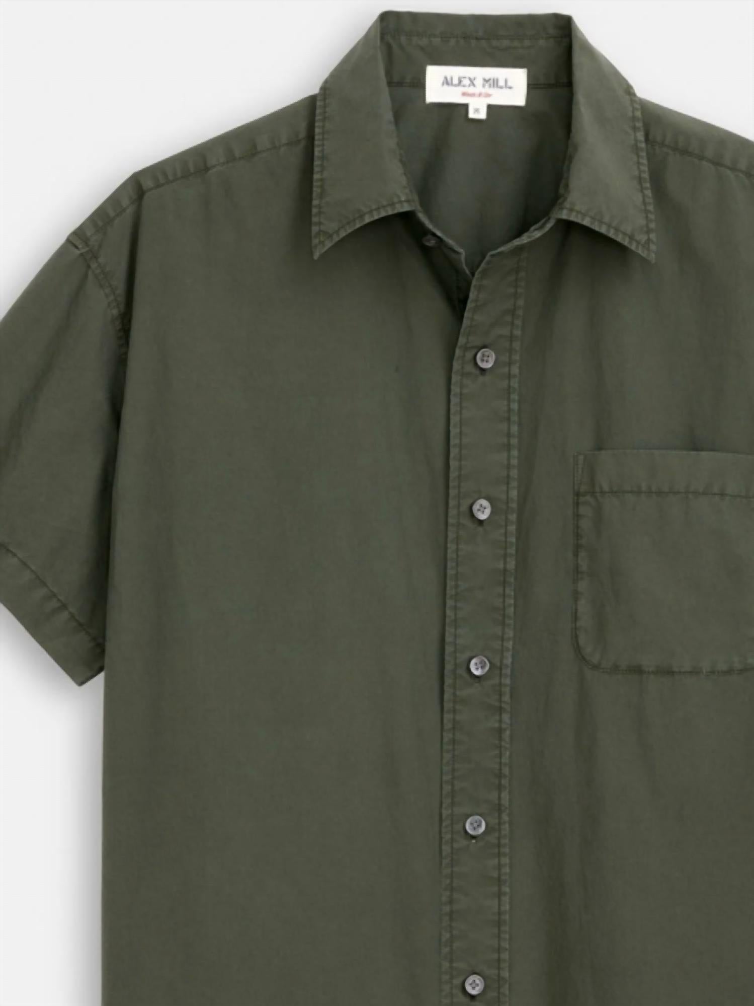 Alex Mill - Men's Short Sleeve Shirt