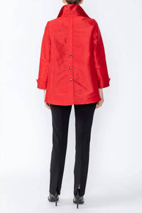 Ic Collection - Design Cuff And Back Placket Detail Jacket