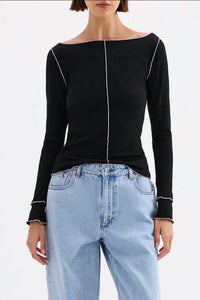 Nude Lucy - Ria Long Sleeve Top