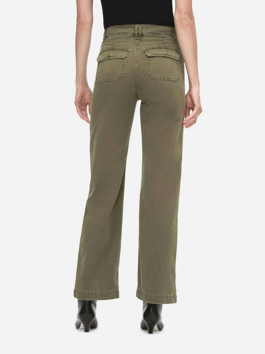 Frame - Women's Washed Utility Pocket Pants