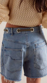 Free People - Moxie Slouchy Wide Fit Shorts