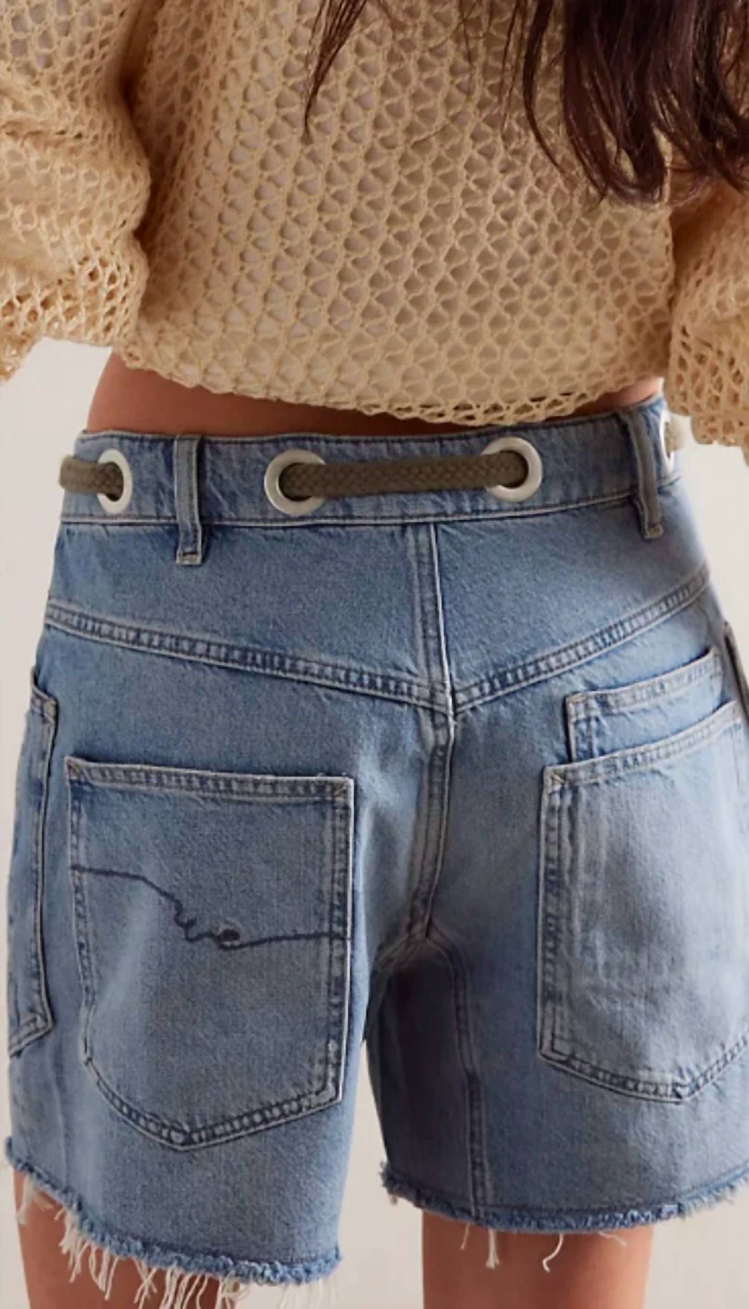Free People - Moxie Slouchy Wide Fit Shorts