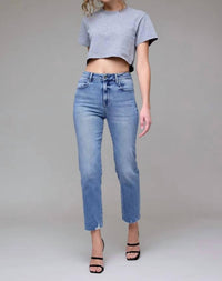 Hidden - Tracey-hirise Relax Crop Jean