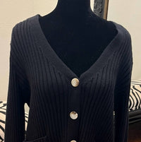 Andree By Unit - Women's Long Sleeve Button Up Cardigan