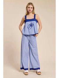 Flat White - Sardine Striped Pants