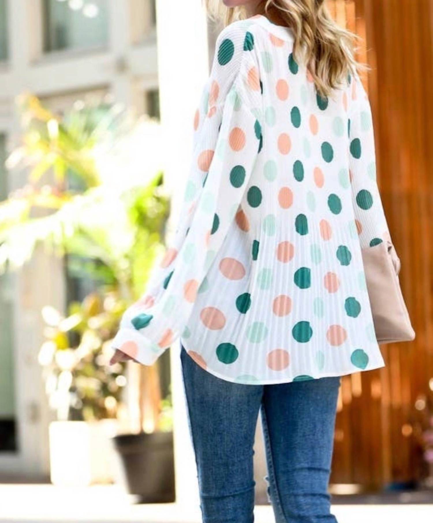 Mazik - Spot On Flowy Top