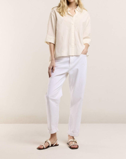 Summum - Embellished Cotton Blouse