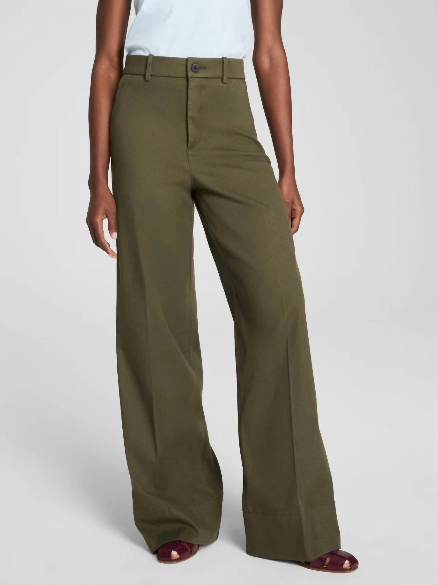 Spanx - Stretch Twill Wide Leg Pant
