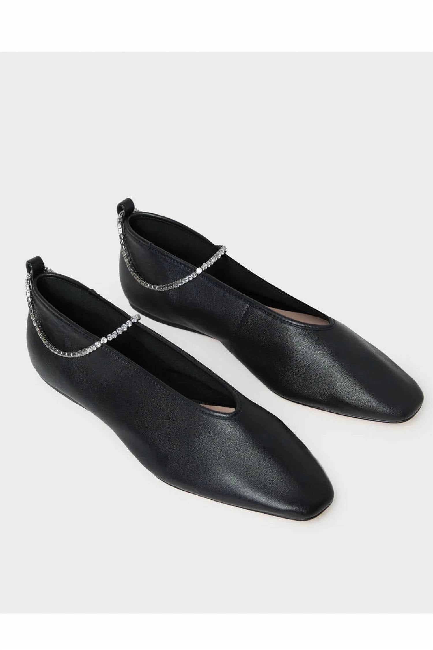 Loeffler Randall - Women's Emery Crystal Ballet Flat