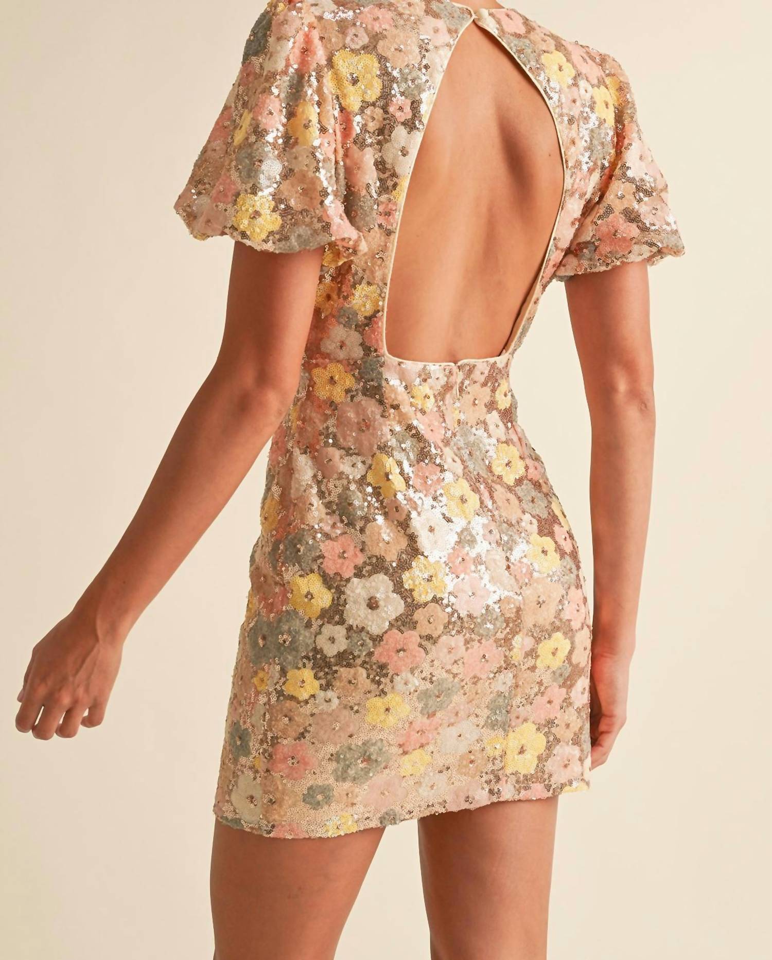 Endless Blu. - Sequin Mini Dress