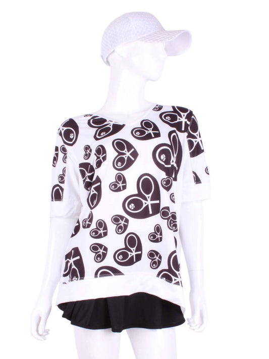 Love Love Tennis - Women's Limited Baggy Vee Tee