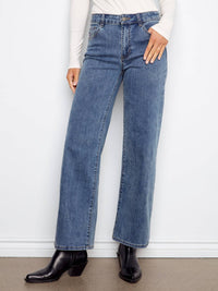 Charlie B - Chloe Wide Leg Jeans