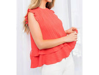 Thml - Ruffle Tie Back Top