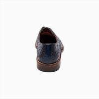 STACY ADAMS Men's Gennaro Wingtip Oxfords in blue - men's shoe - view 5