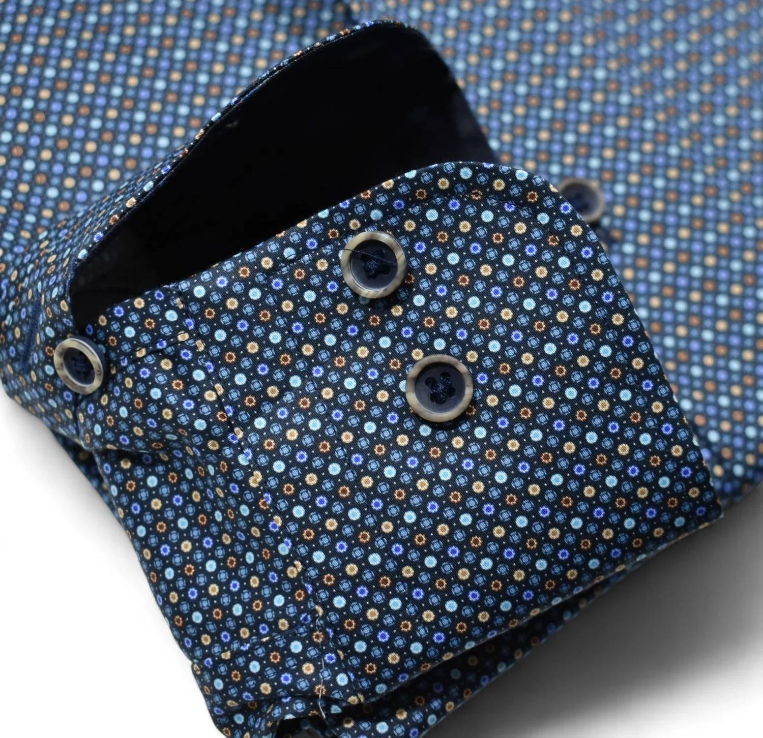 Marcello - Men's Ringley Roll Collar Shirt