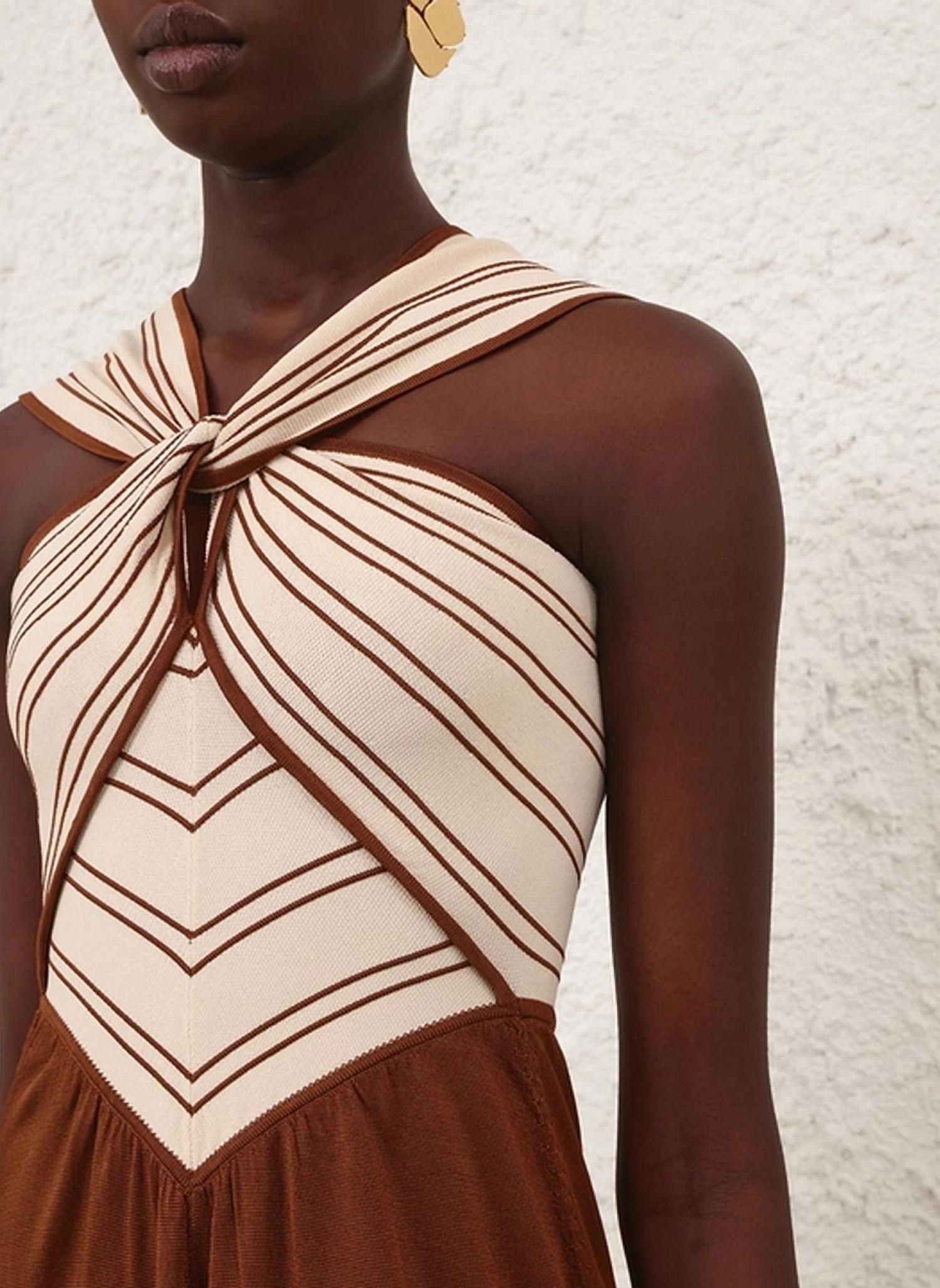Zimmermann - Hypnotic Halter Dress