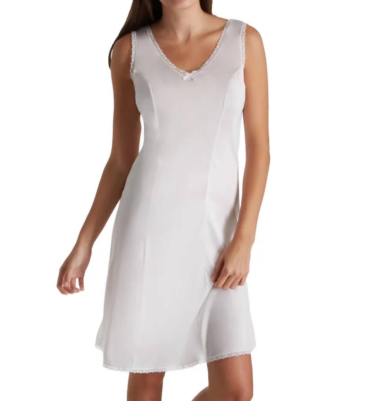Shadowline Lingerie - Velrose Wide Strap Nylon Full Slip