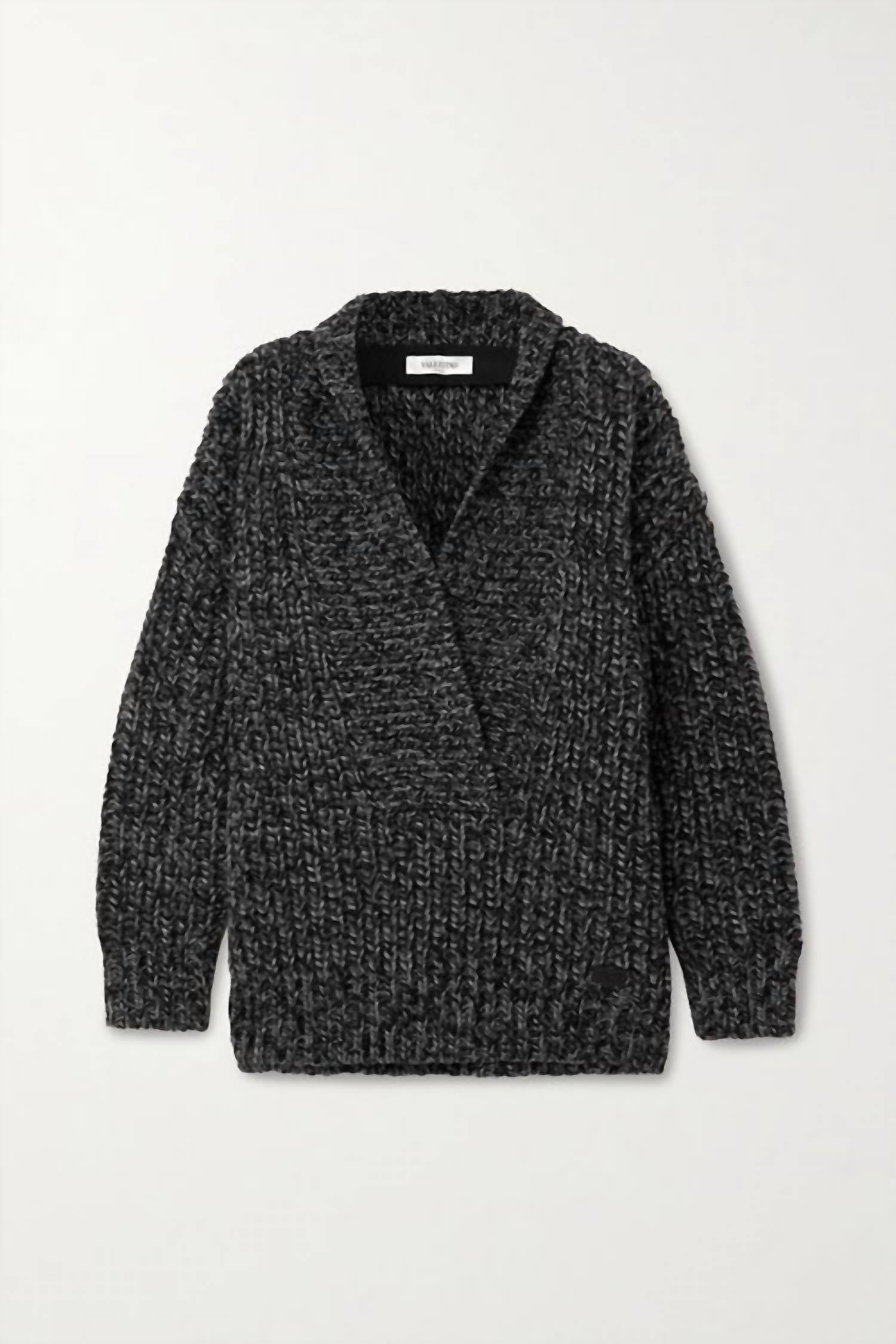 Valentino - Oversized Wool And Cashmere Blend Sweater