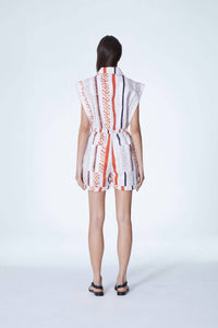 Maria Cher Benavidez Ursula Romper in mix - women's pants - detail view