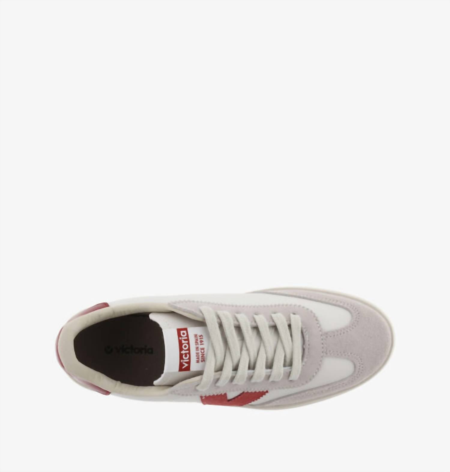 Victoria - Unisex Berlín Ciclista Leather Look & Split Leather Sneakers