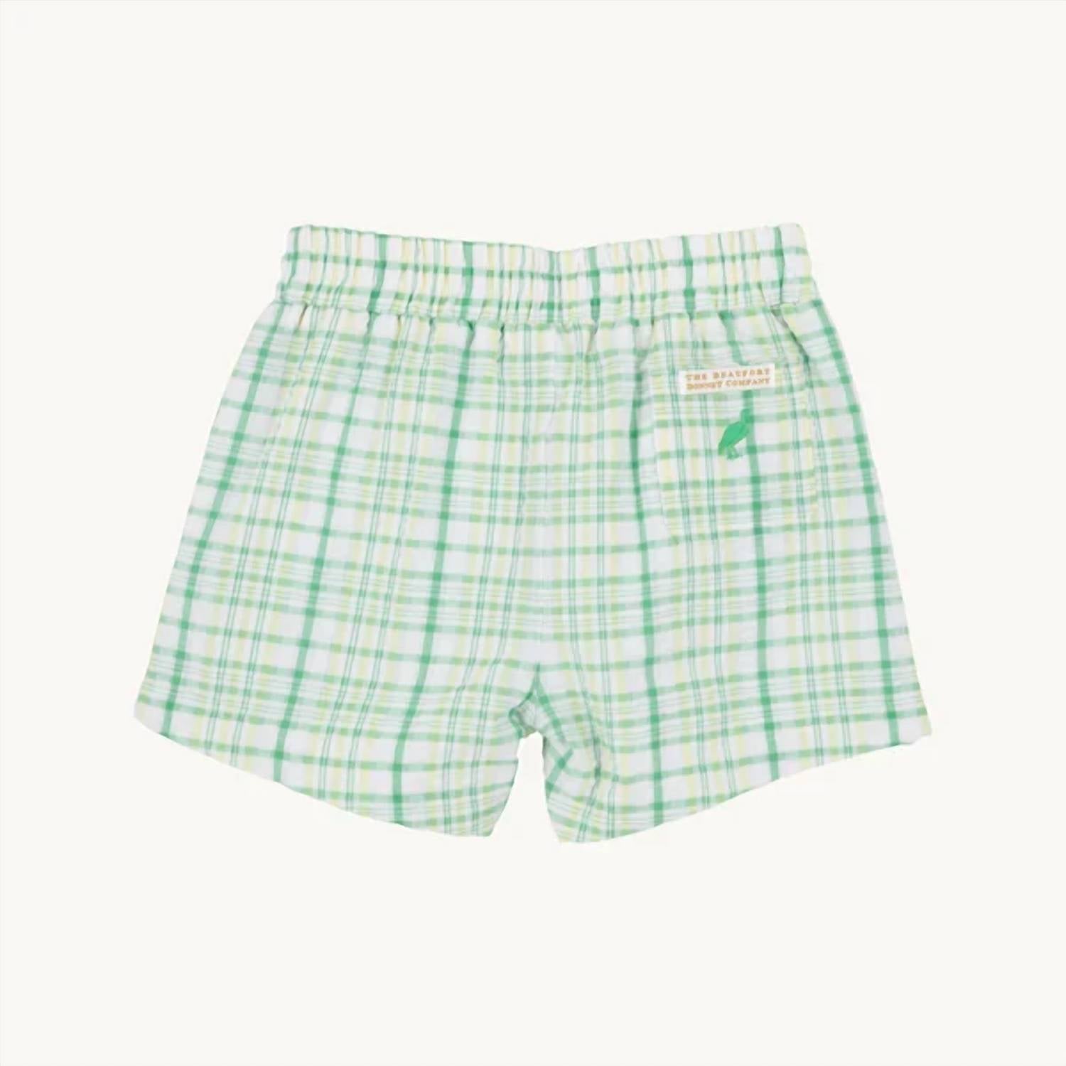 The Beaufort Bonnet Company - KIDS' SHEFFIELD SEERSUCKER SHORTS