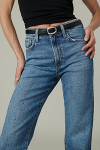 Joe'S Jeans - Margot Crystal High Rise Straight Jeans