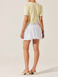 Astr - Libi Bubble Mini Skirt