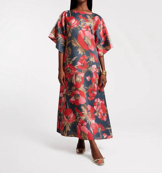 Frances Valentine - Women's Spinnaker Paradise Poppy Maxi Dress