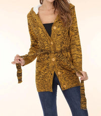 Zoey - Button Up Sweater Jacket
