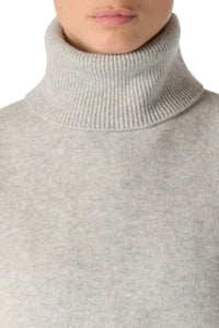 IRO Ron Dickie Sweater in light grey - women's sweater - detail view
