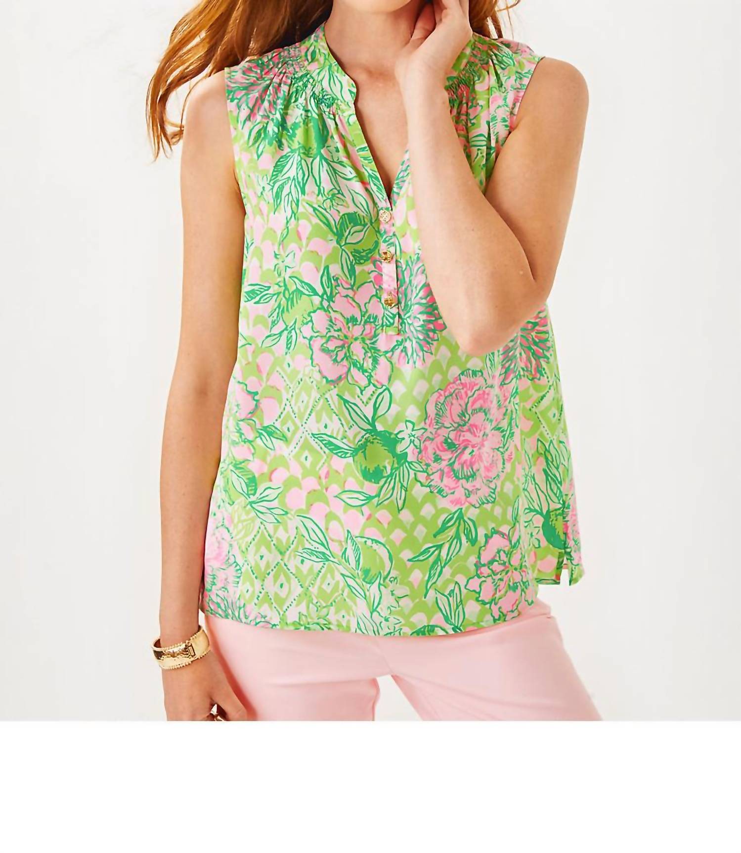Lilly Pulitzer - Sleeveless Elsa Top