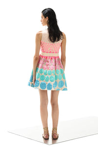Lace The Label - Nephele Brocade Belted Mini Dress