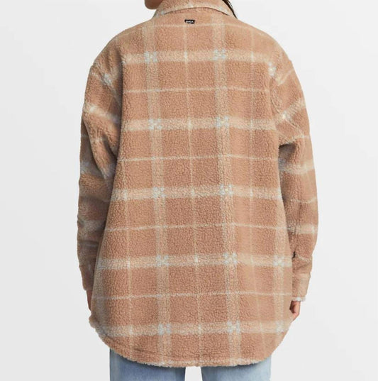 Rvca - BIRDIE SHACKET FLANNEL JACKET