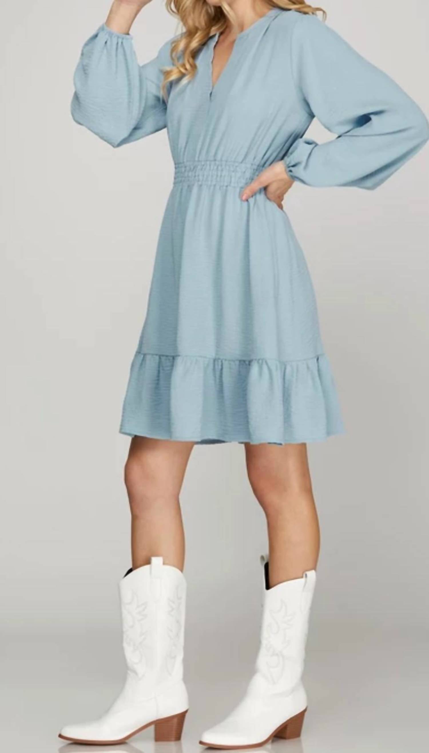 She + Sky - Woven Dress