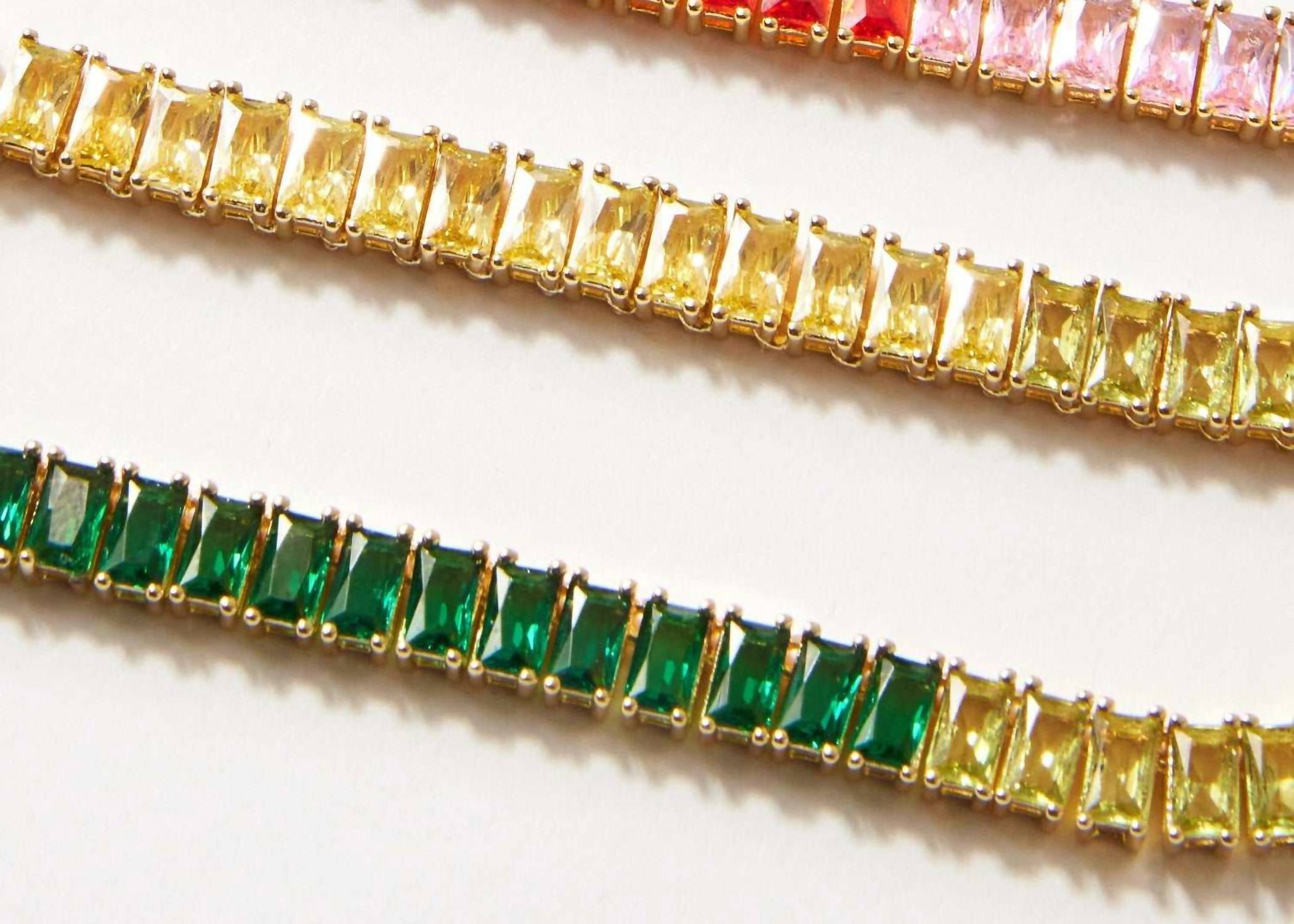 Native Gem - Women's Prismatic Tennis Necklace