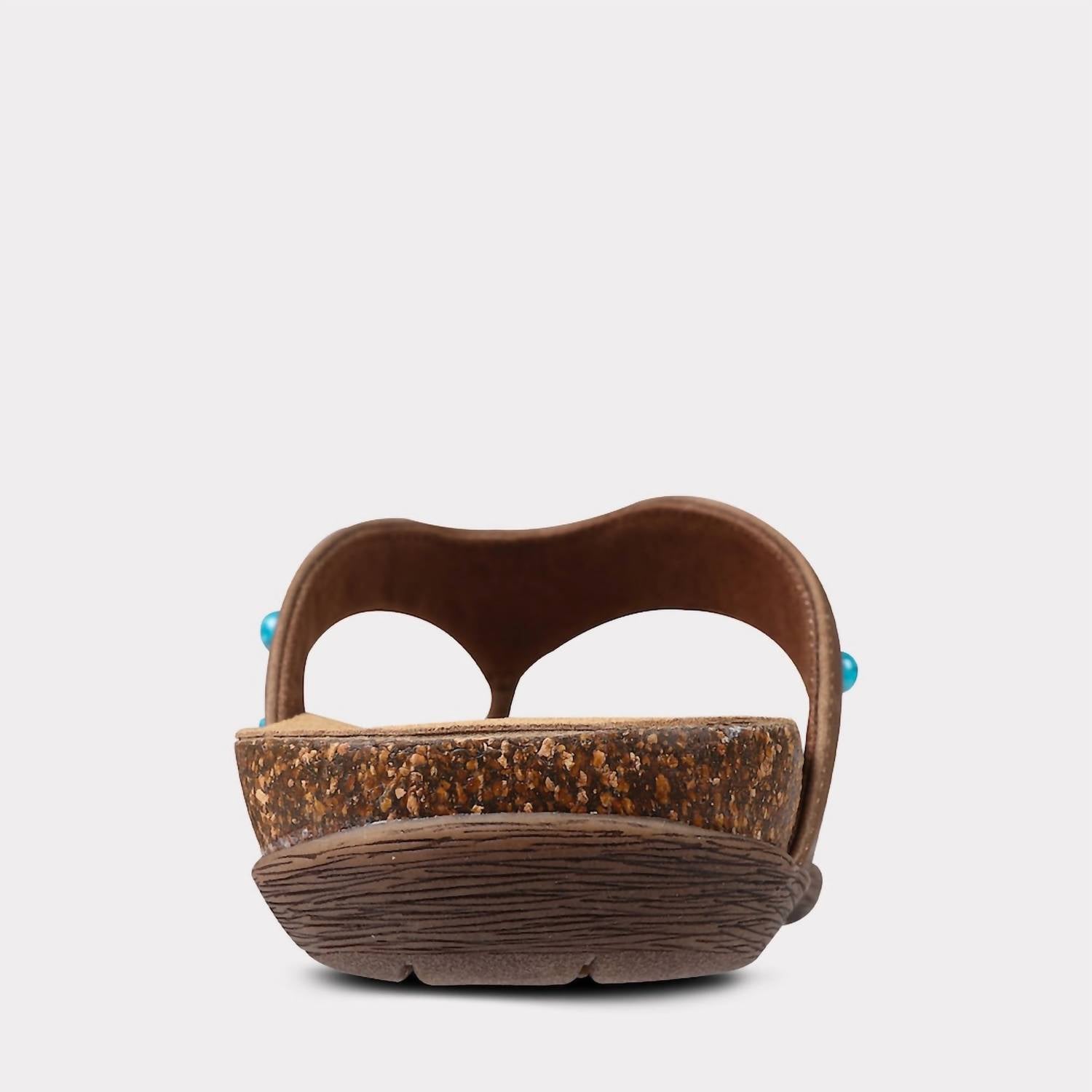 Mykos Women's Jovie Thong Sandal in brown - women's sandal - view 7