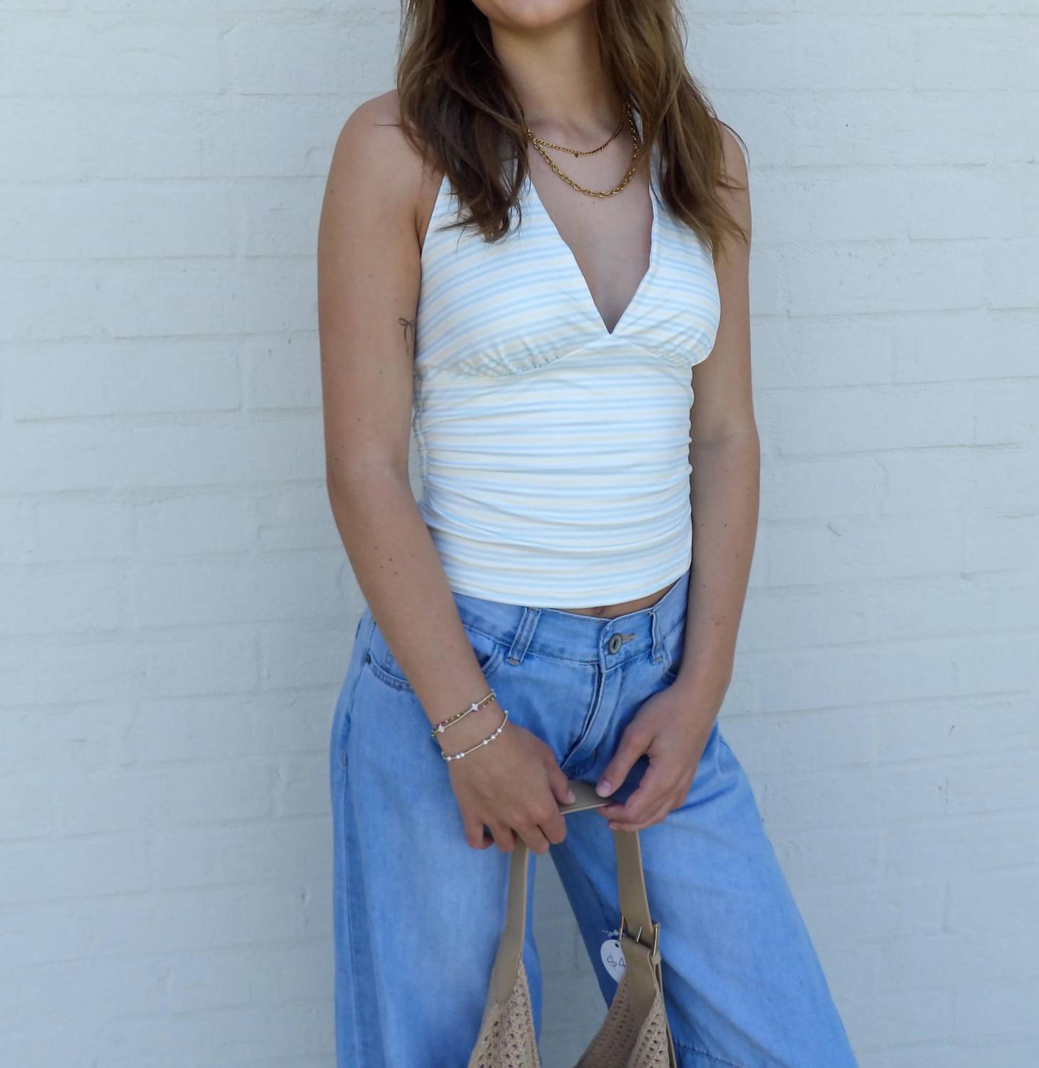 Le Lis - The Lemon Sky Halter Top