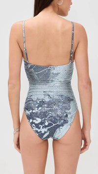 Simkhai - \laine Ruched One Piece Swimsuit