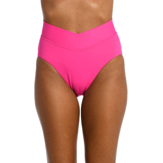 La Blanca - Island Goddess Crossover High Waist Swim Bottom