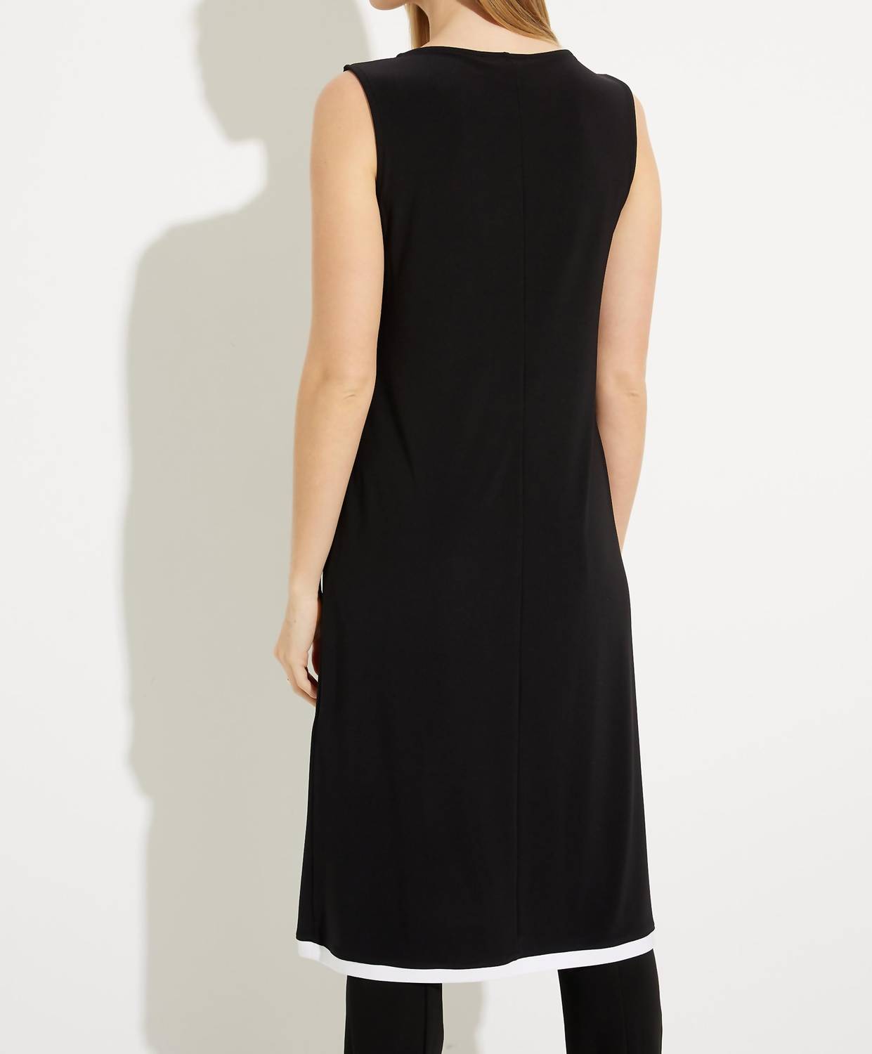 Joseph Ribkoff - Color-block Sleeveless Tunic