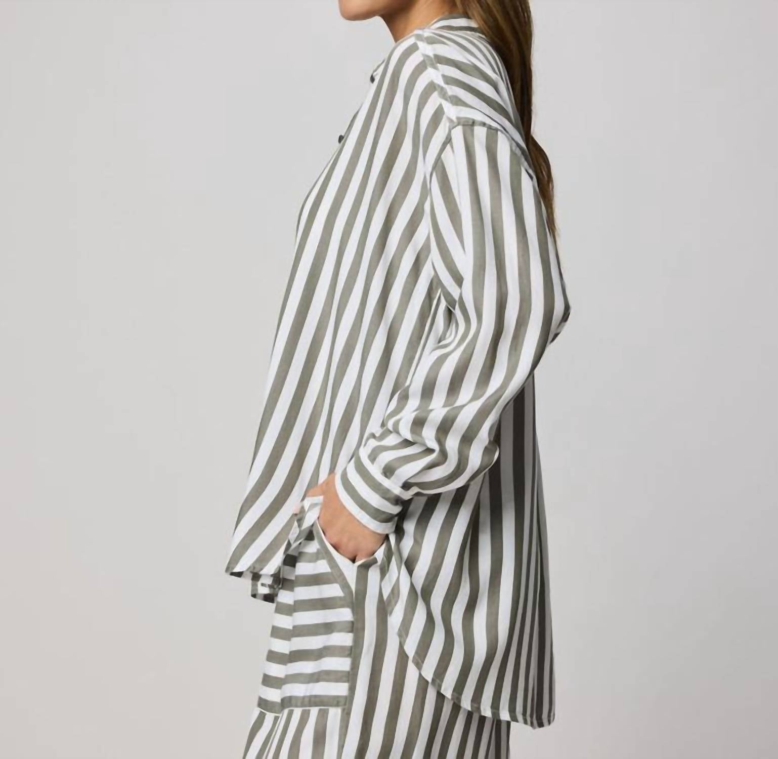 Splendid - Ella Stripe Button Down Shirt